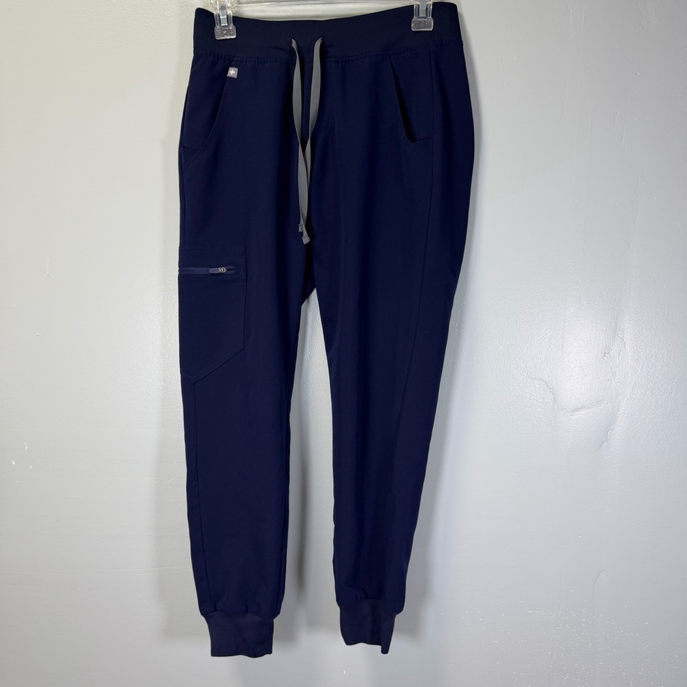 FIGS Technical Collection Navy Blue Zamora Jogger Scrub Pants W18SW2005P